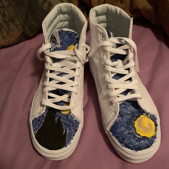Hand Painted Vans - Picture 2 of 2